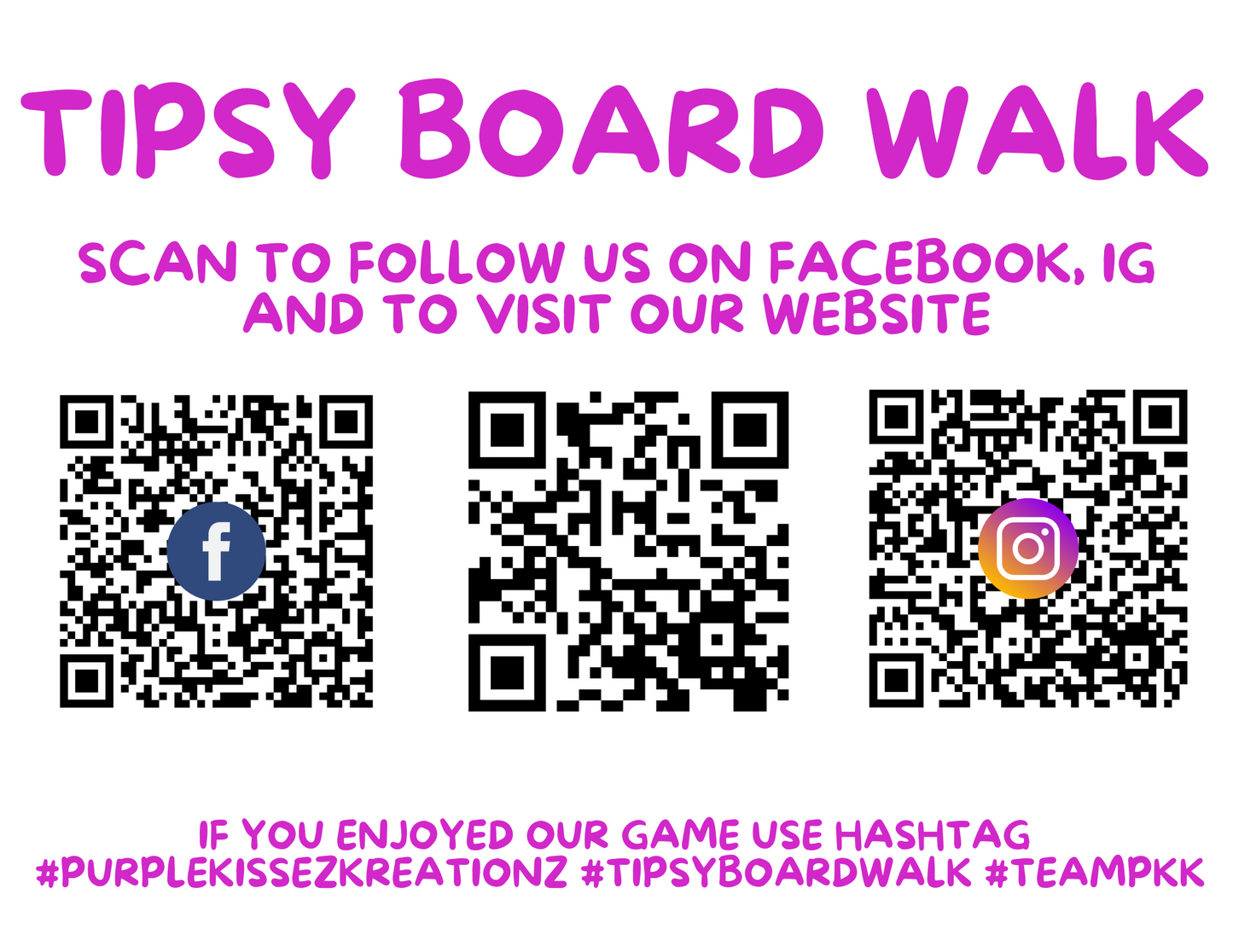 Tipsy Board Walk